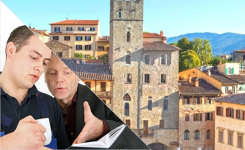 Sprachaufenthalt mit Einzelunterricht Italienisch in Arezzo